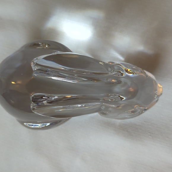 Val Saint Lambert Crystal Rabbit - Picture 5 of 6